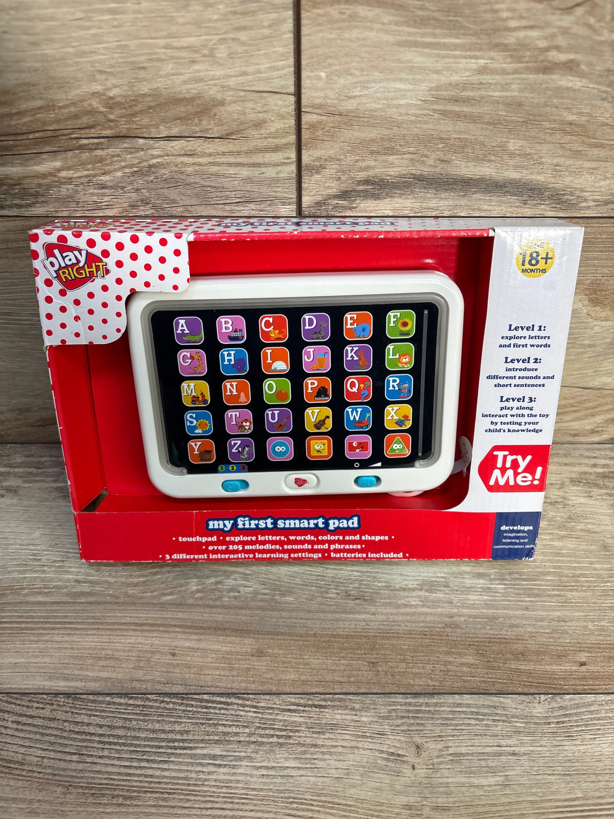 NEW Play Right My First Smart Pad