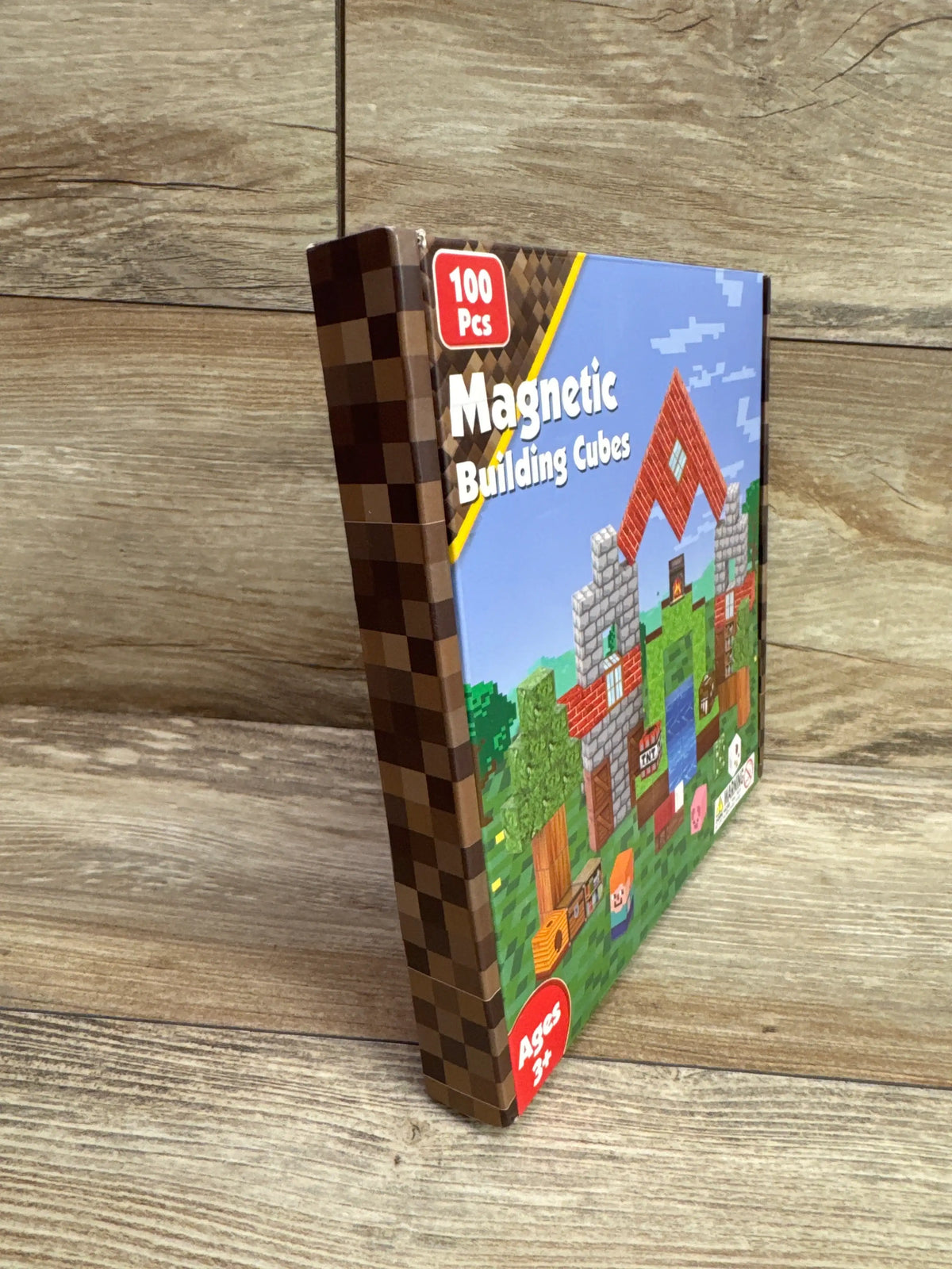 Annexfun 100pc Minecraft Magnetic Building Cubes 3+
