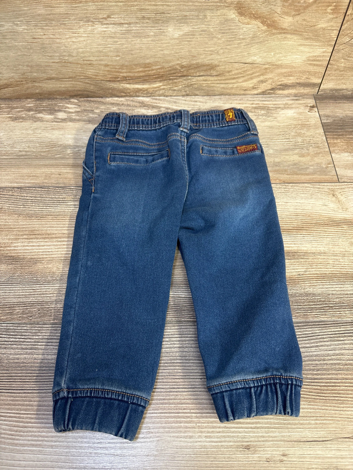 7 For All Mankind Drawstring Jeans Blue sz 12m