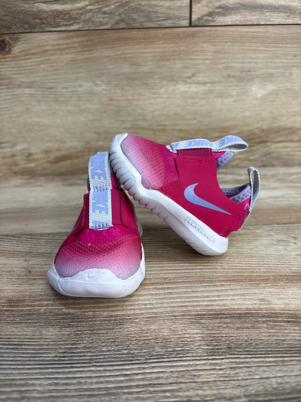 Nike Flex Runner TD 'Fireberry Purple Pulse' Sneakers sz 2c - Me n Mommy To Be