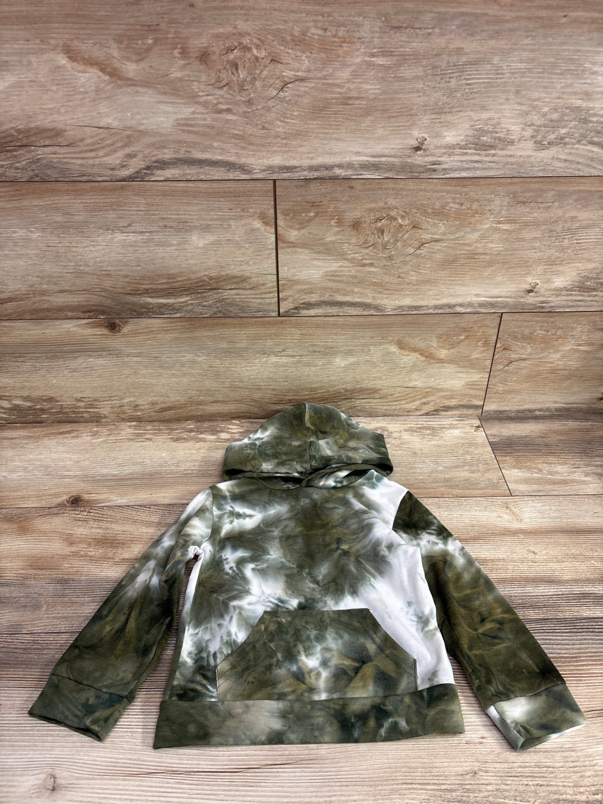 Tie-Dye Pullover Hoodie Green sz 3T