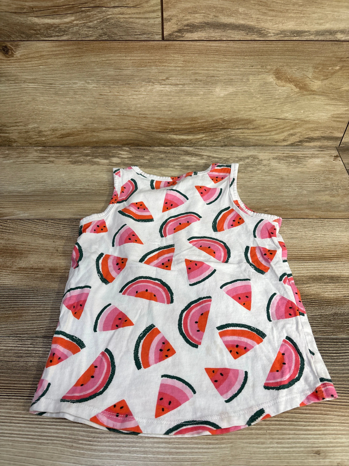 Old Navy Watermelon Print Tank Top White sz 5T