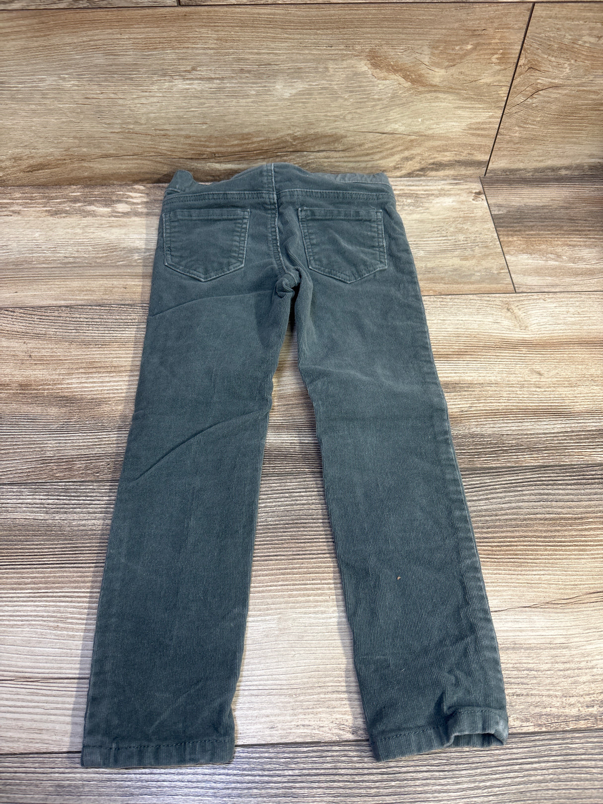 H&M Pull-On Velvet Pants Green sz 4T