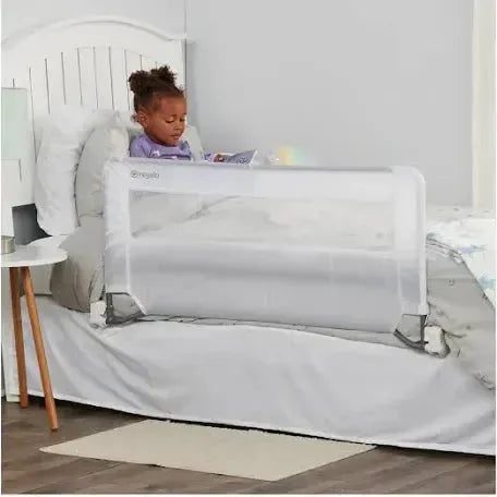Regalo Guardian Swing Down Bedrail, White - Me n Mommy To Be