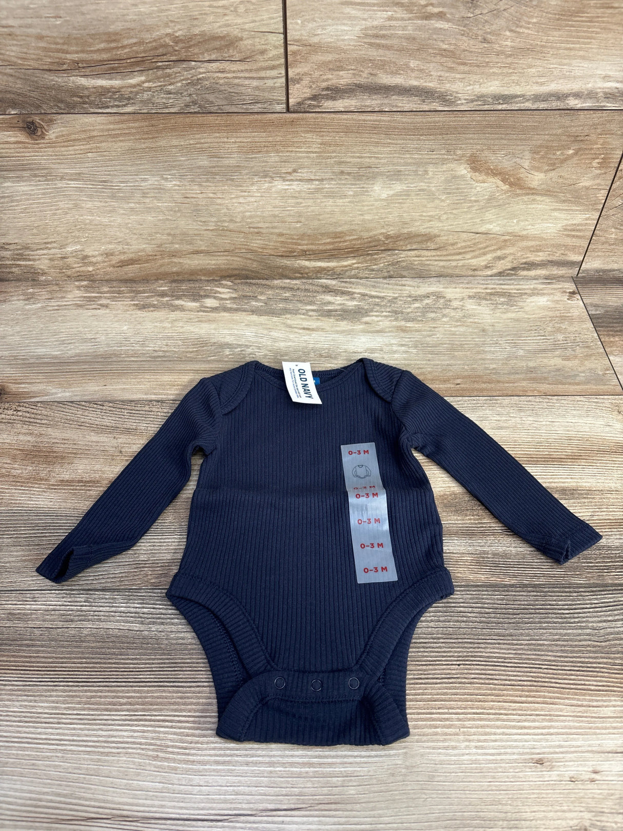 NEW Old Navy Rib-Knit Navy Bodysuit sz 0-3m
