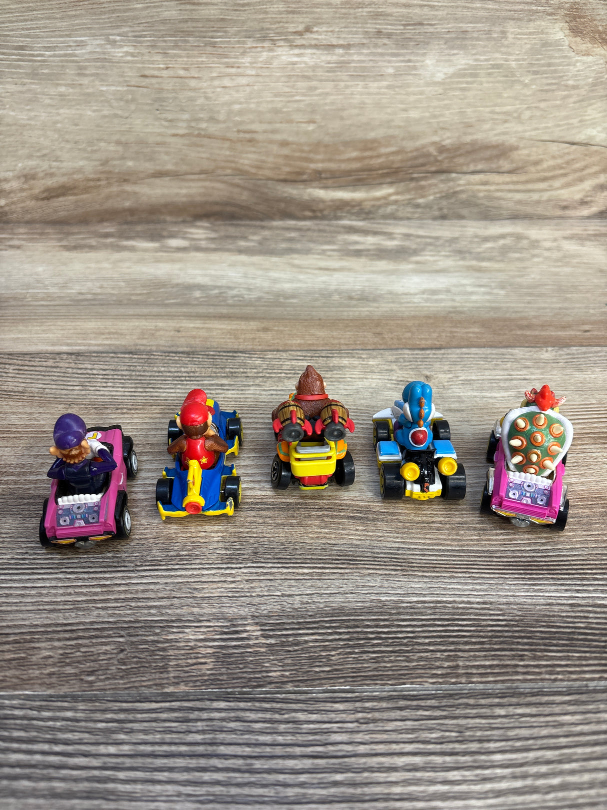 Hot Wheels Mario Kart Die Cast Vehicles 5pk