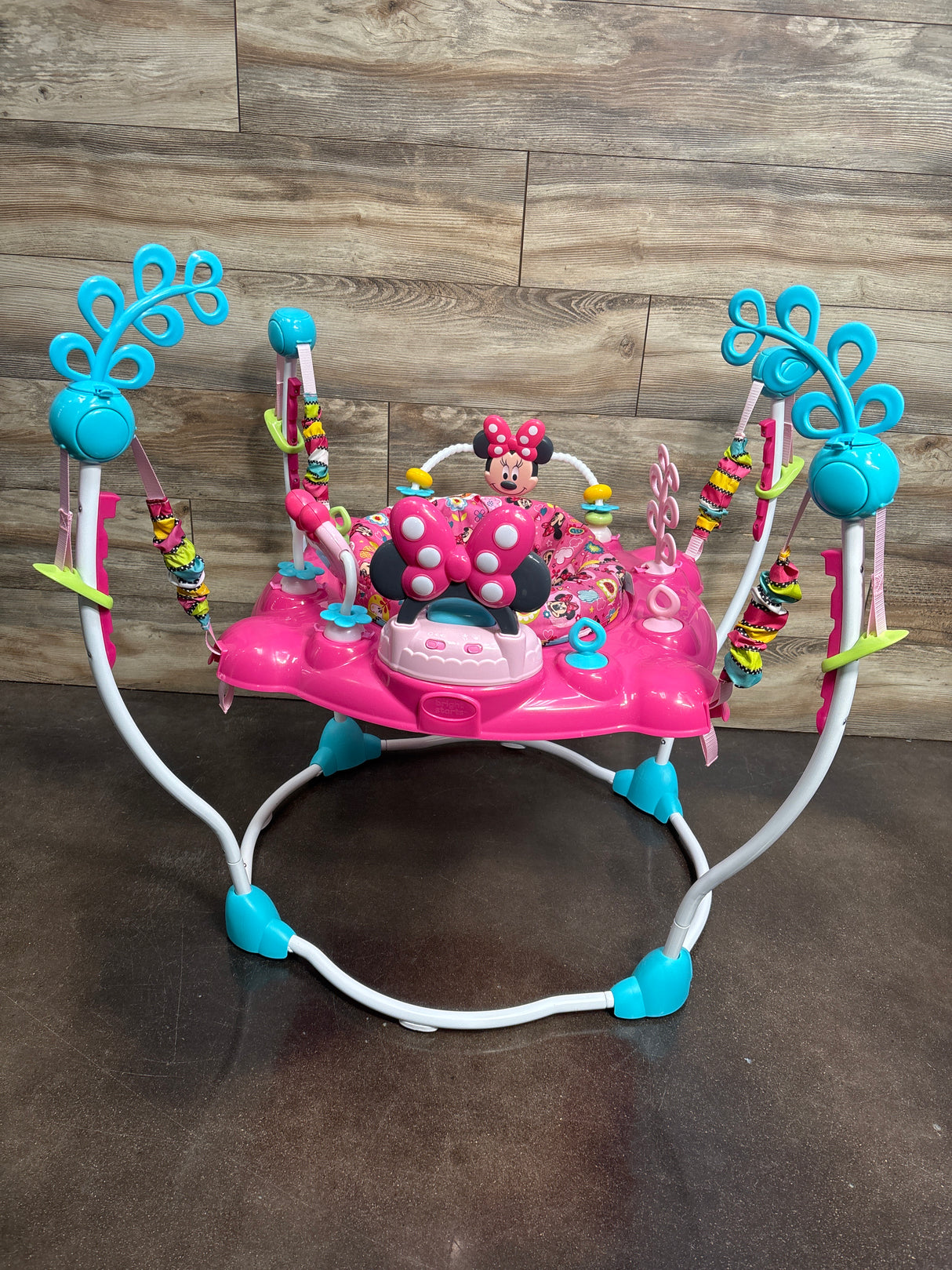 Bright Starts Minnie Mouse PeekABoo Activity Jumper