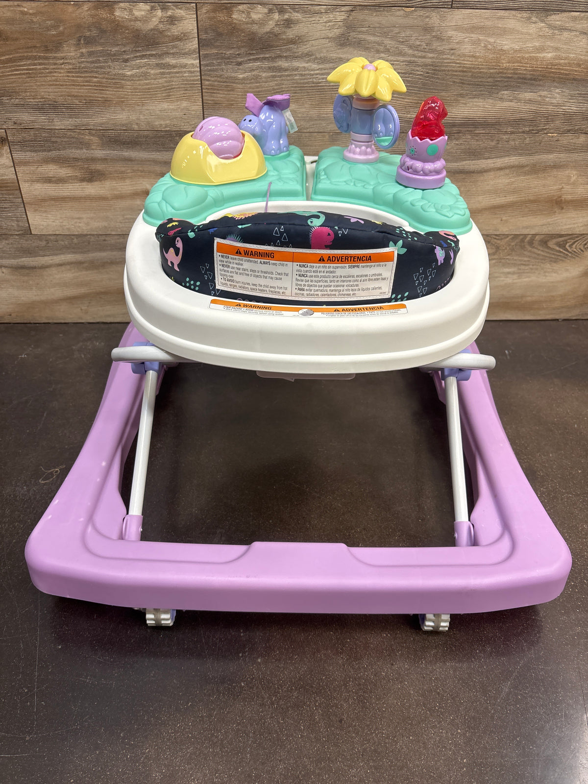 Safety 1st Baby-Saurus Musical Walker, Roar-Ella