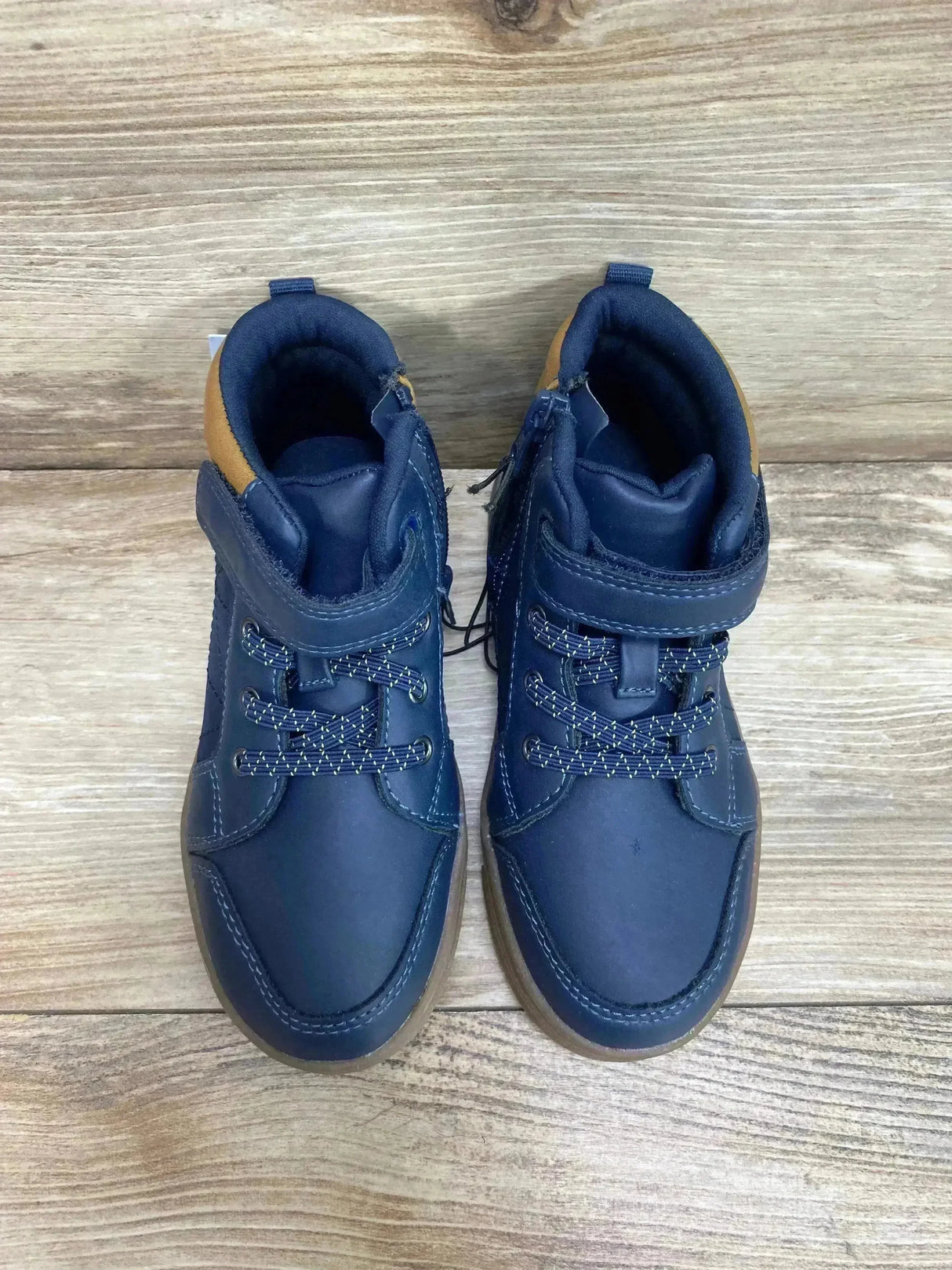 NEW Cat & Jack Toddler Slip-On Zipper Chukka Boots Blue Sz 11c - Me n Mommy To Be