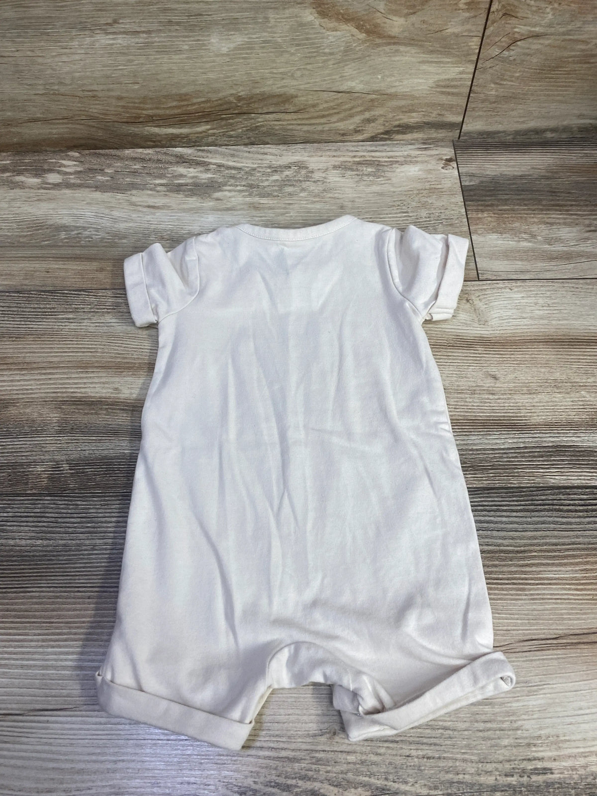 Cat & Jack 'Oh, Hey Boo!' Shortie Romper Ivory sz 3-6m