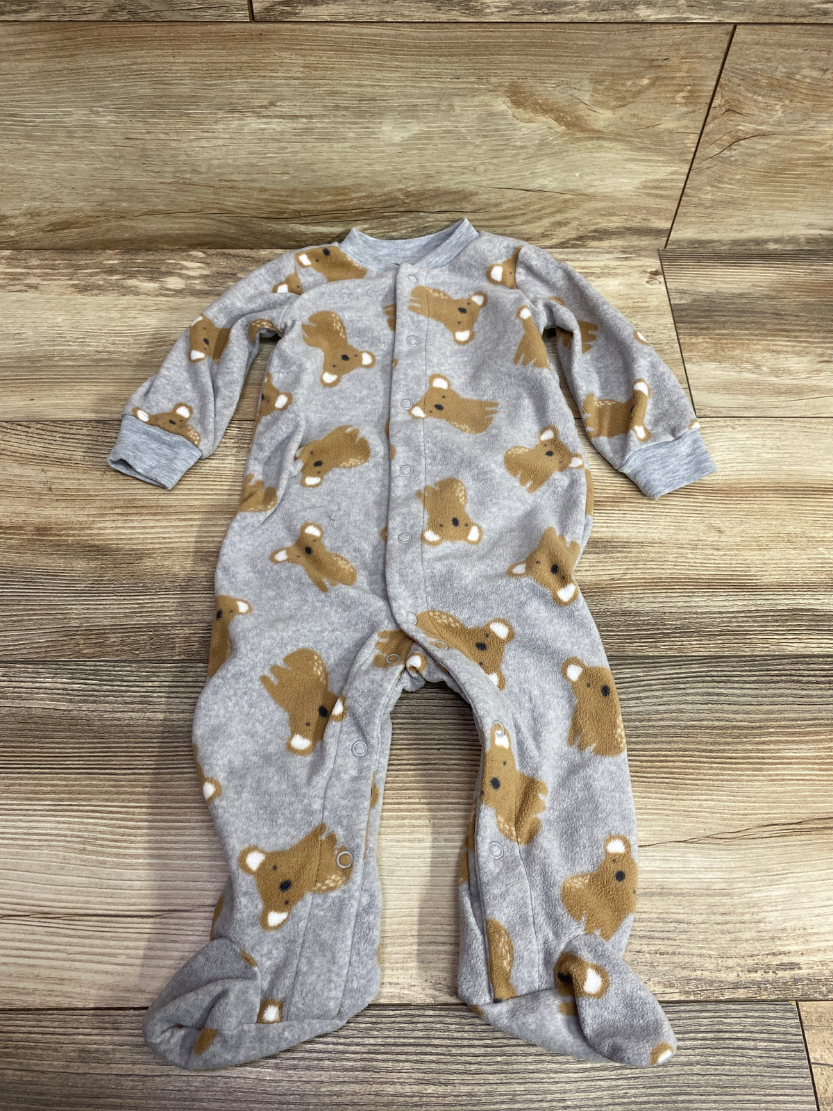 Just One You Blanket Snap Sleeper Grey sz 9m