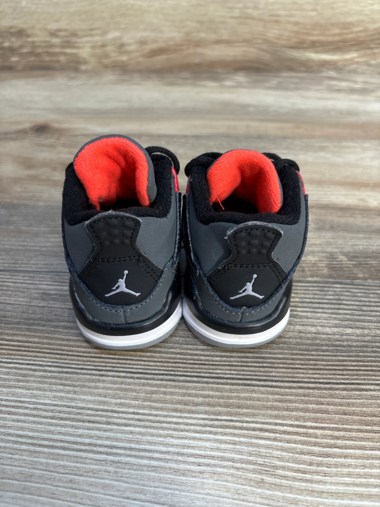 Air Jordan 4 Retro TD 'Infrared' Sneakers sz 4c