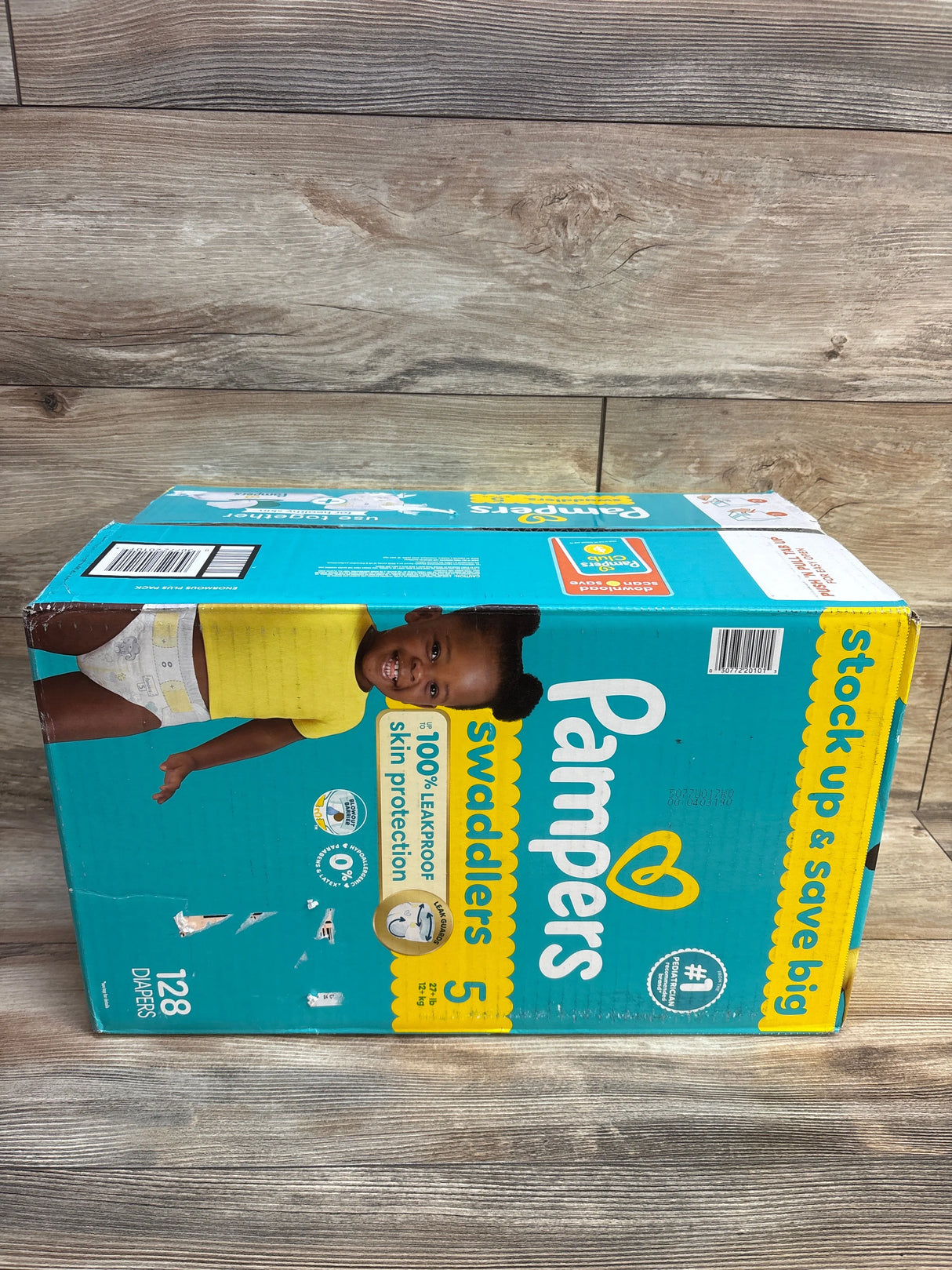 NEW Pampers Swaddlers Diapers Size 5, 128ct