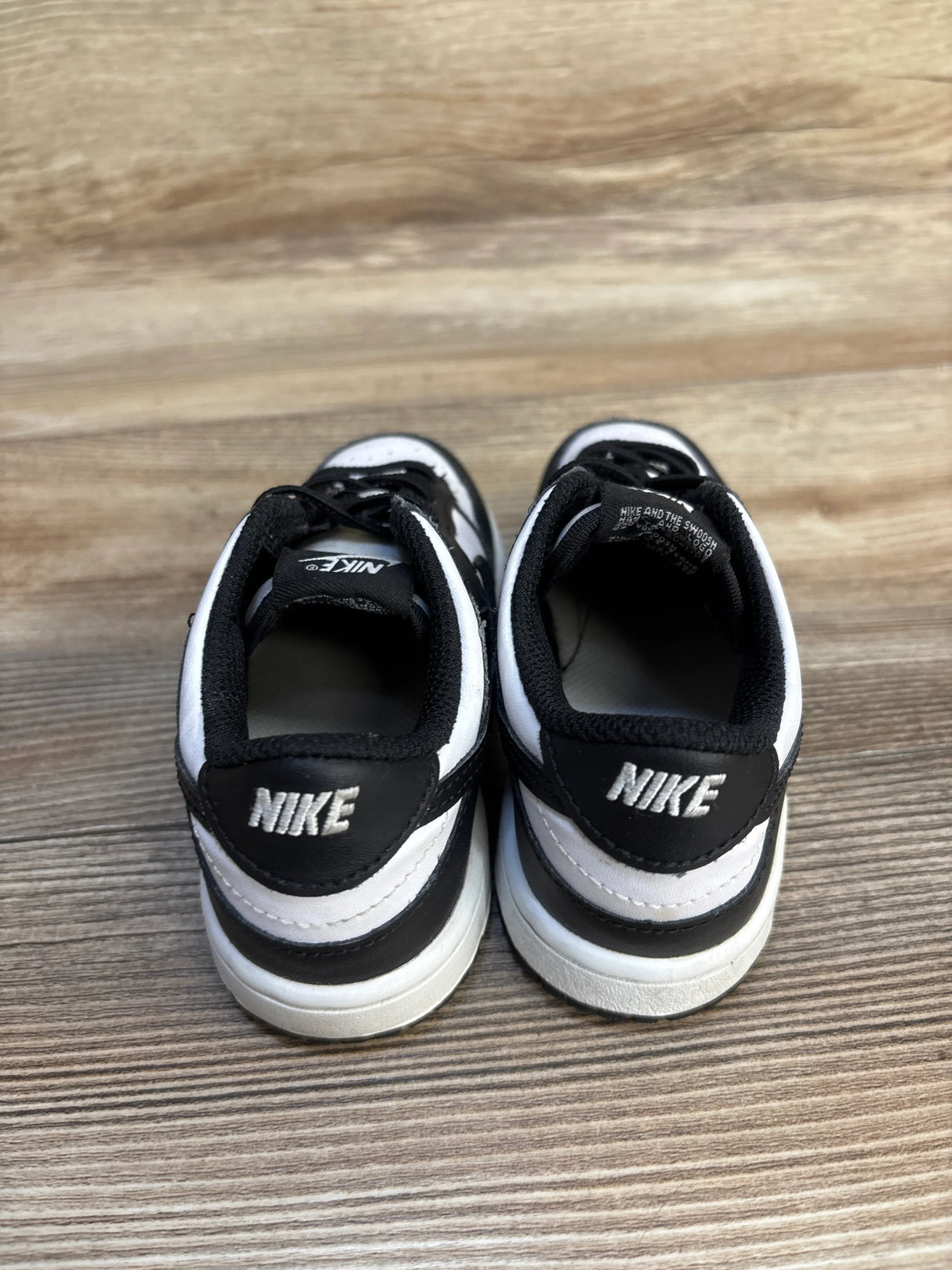 Nike Dunk Low TD 'White/Black White' Sneakers sz 9c
