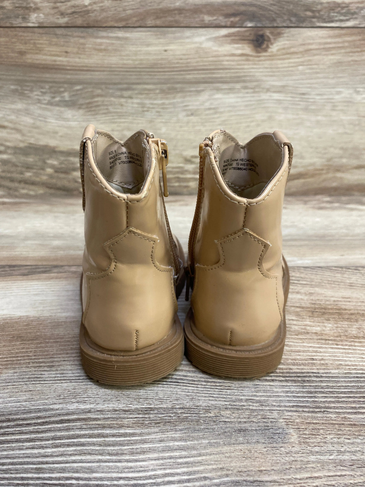 Baby Gap Western Boots, Beige sz 6c