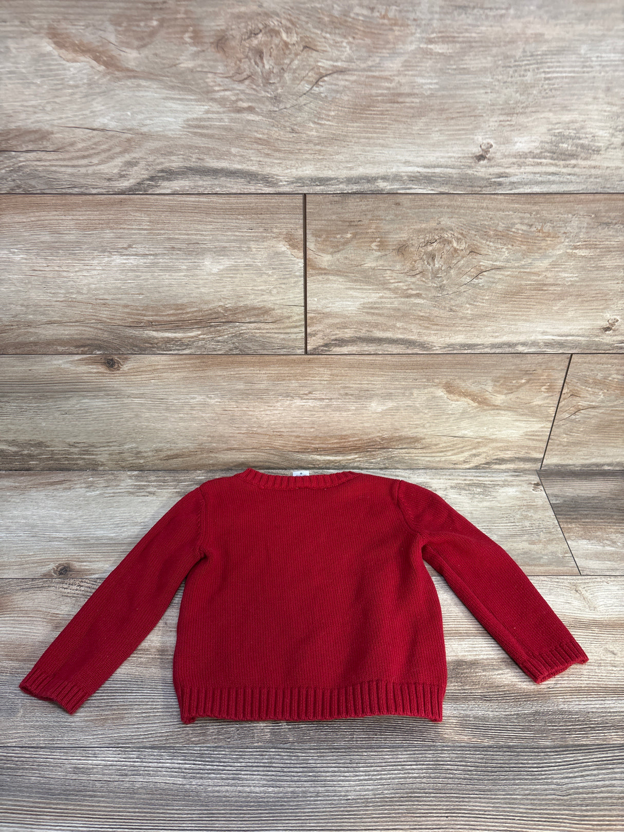 Carter's Cable Knit Sweater Red sz 24m