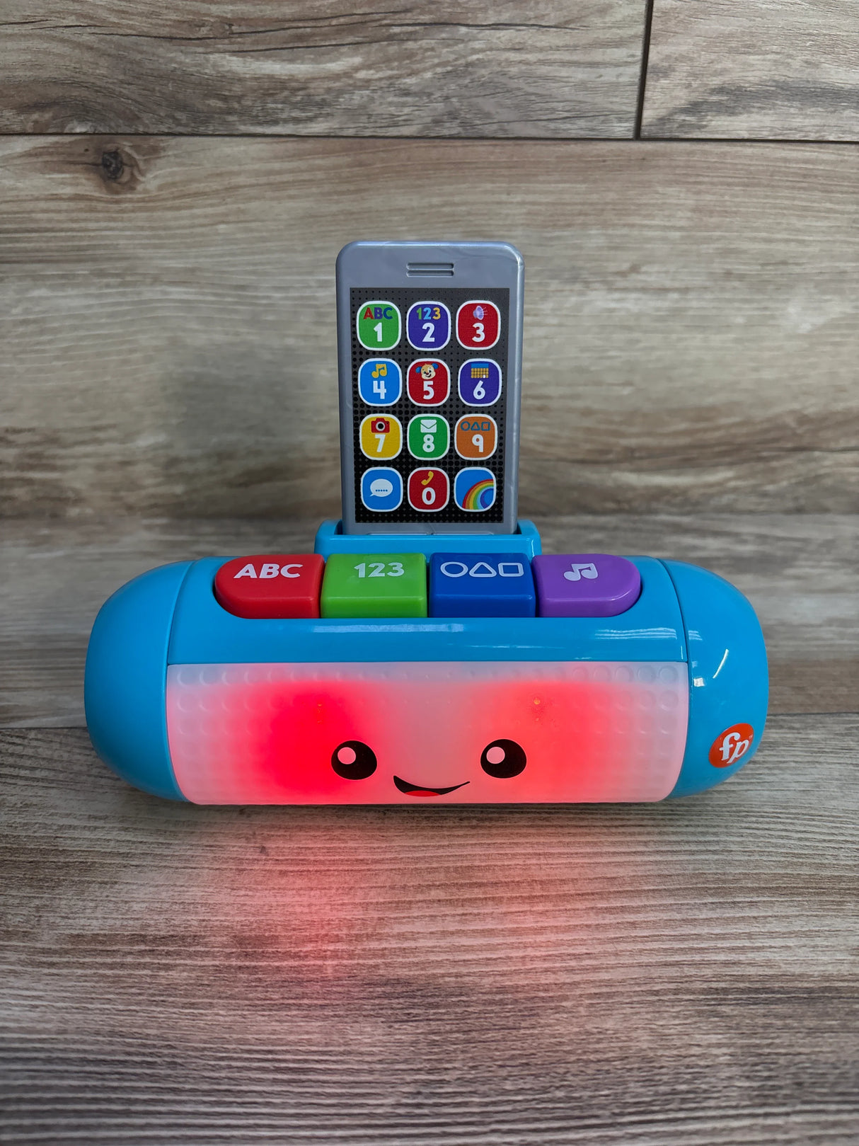 Fisher Price Laugh & Learn Light Up Learning Speaker and Removable Toy Phone - Me n Mommy To Be