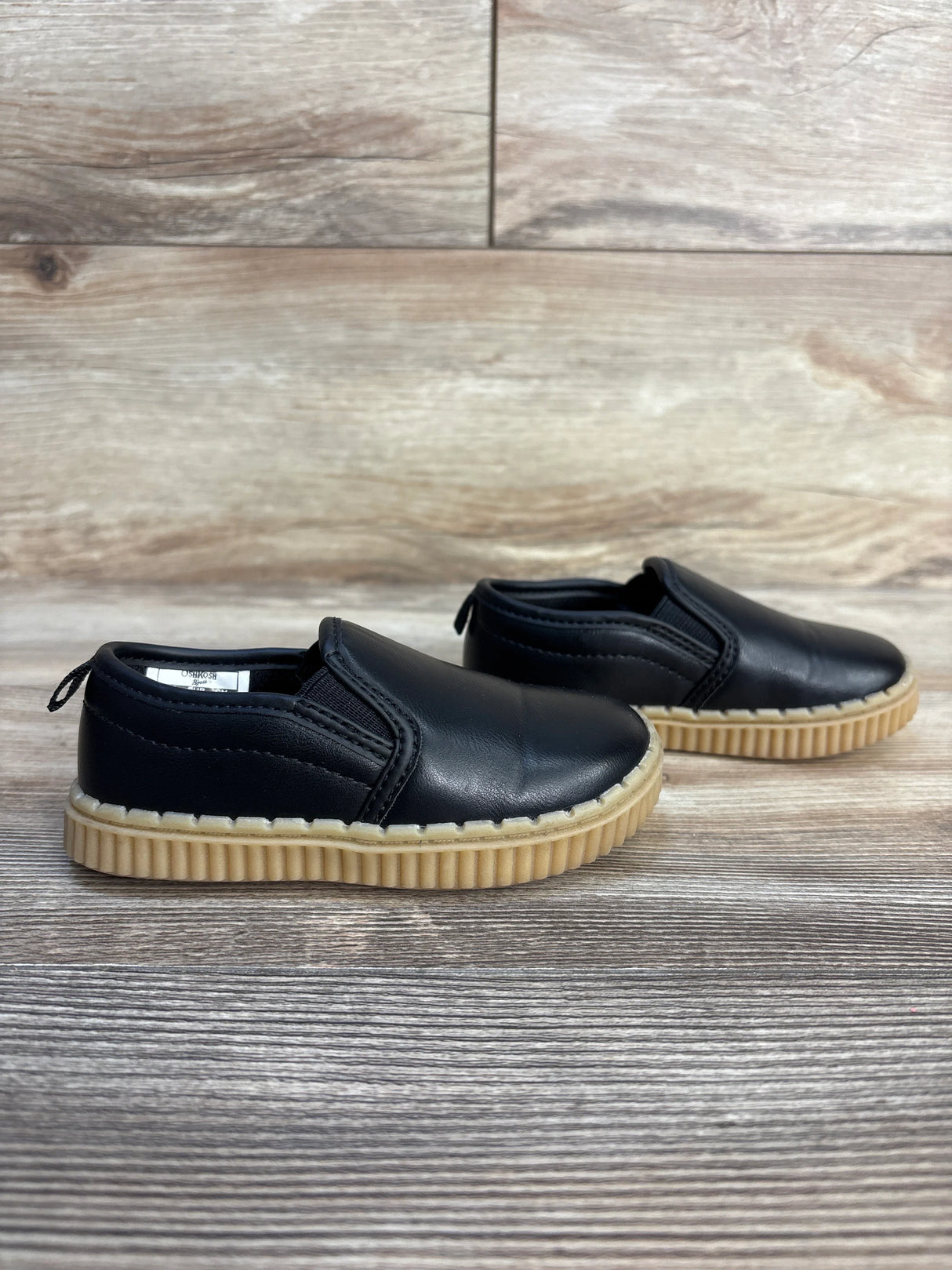 Oshkosh Victor-B Slip On Sneakers Black sz 6c