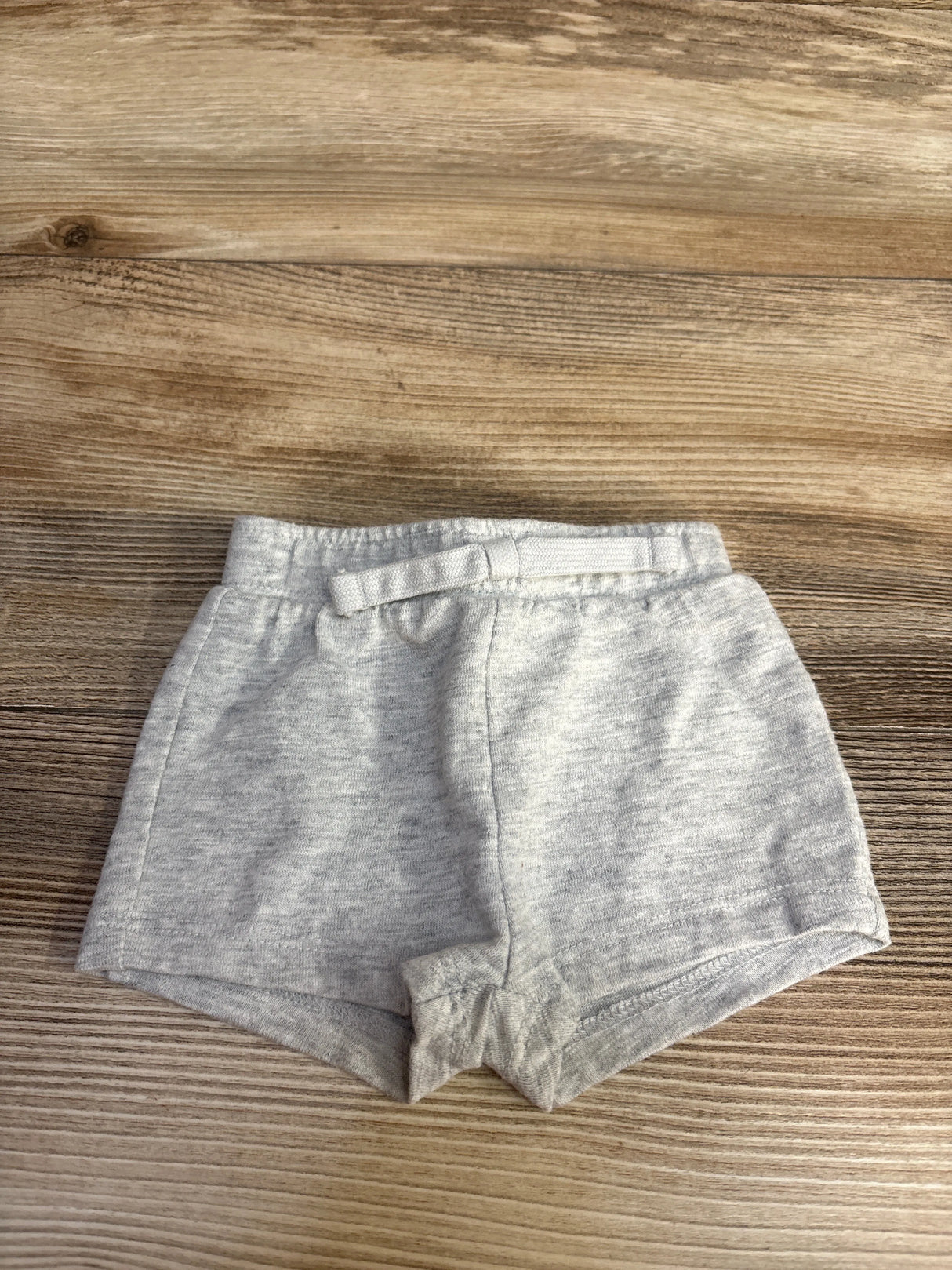 Jumping Beans Drawstring Knit Shorts Grey sz Newborn