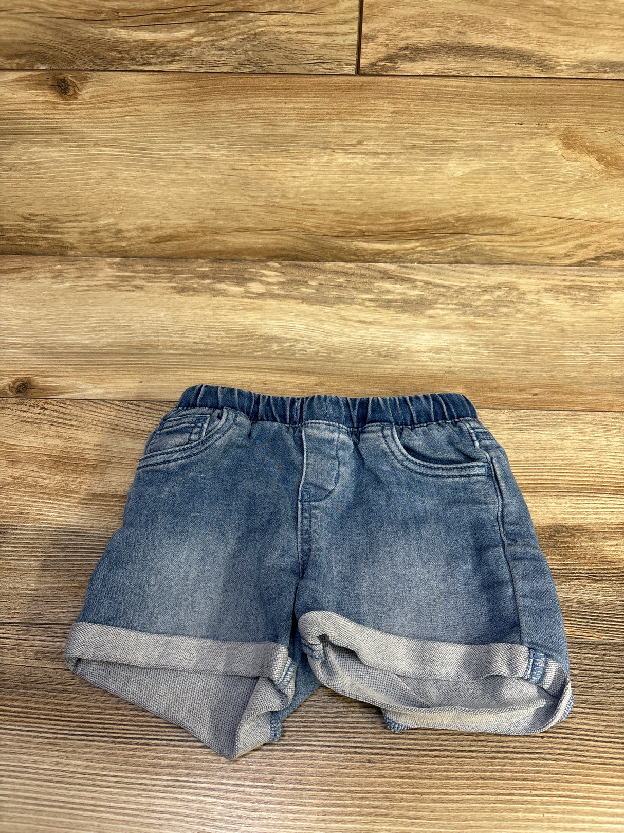 Cat & Jack Denim Pull-On Shorts Blue sz 5T