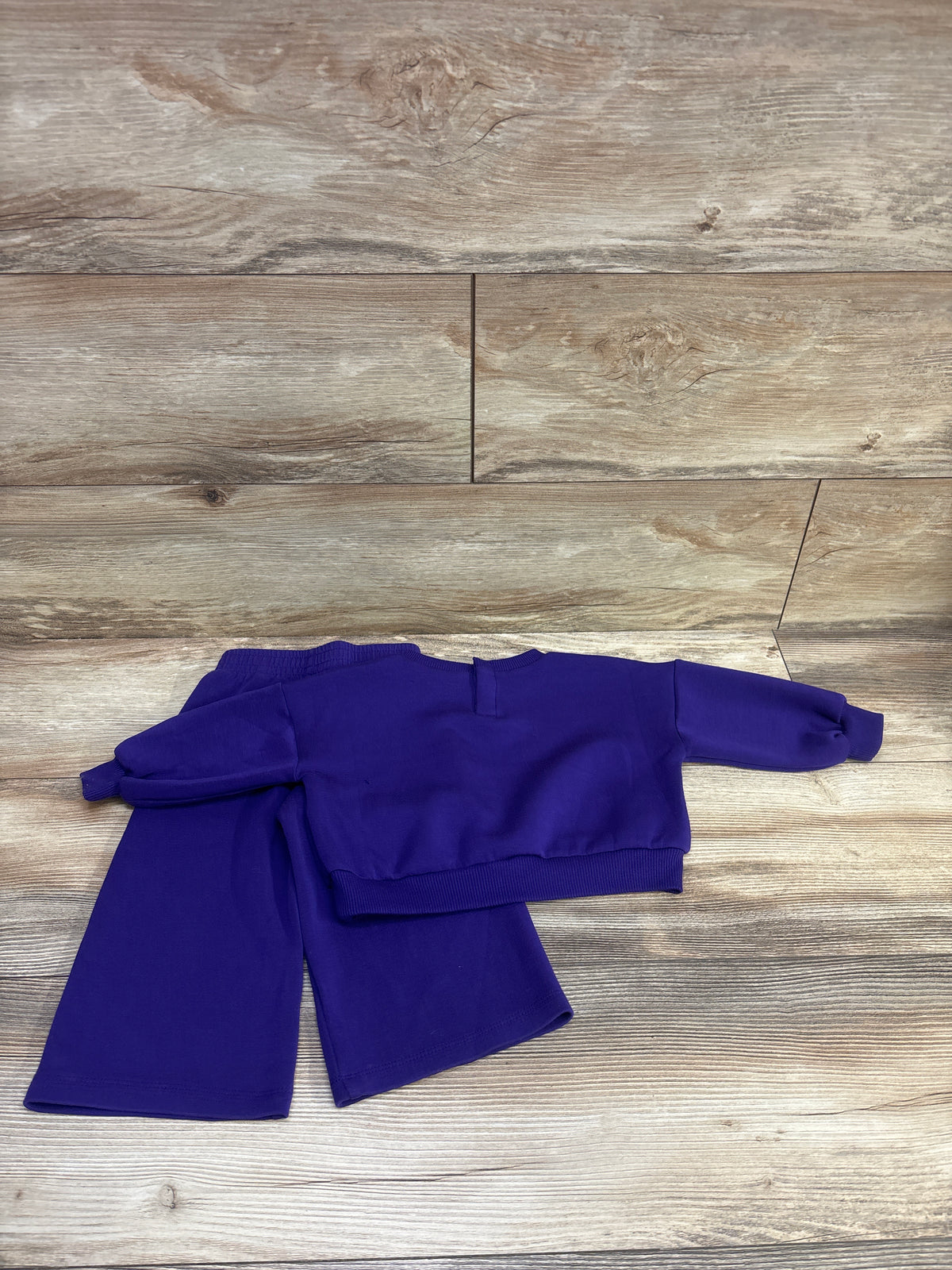 Nike 2pc Soft Modal Pullover Sweatshirt & Joggers Set Purple sz 18m
