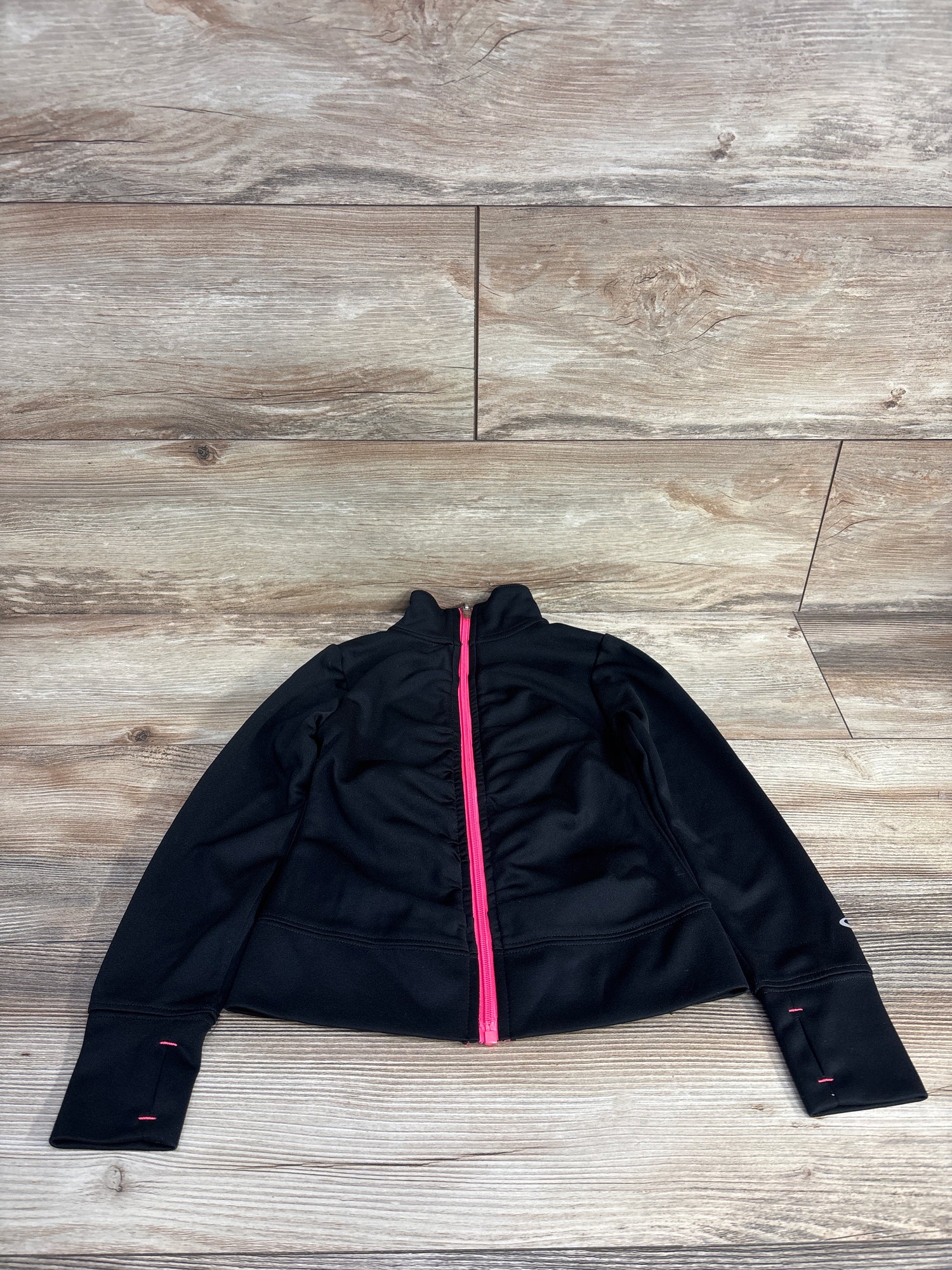 Champion Duo-Dry Full Zip Jacket Black sz 4-5T