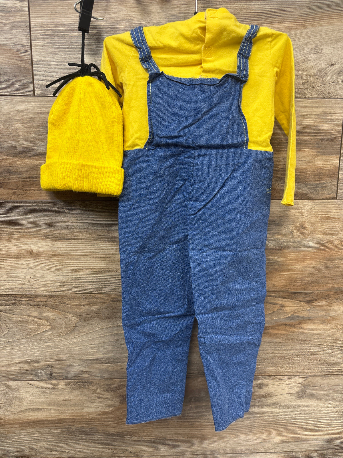 Despicable Me 3pc Minion Costume Yellow sz 2T