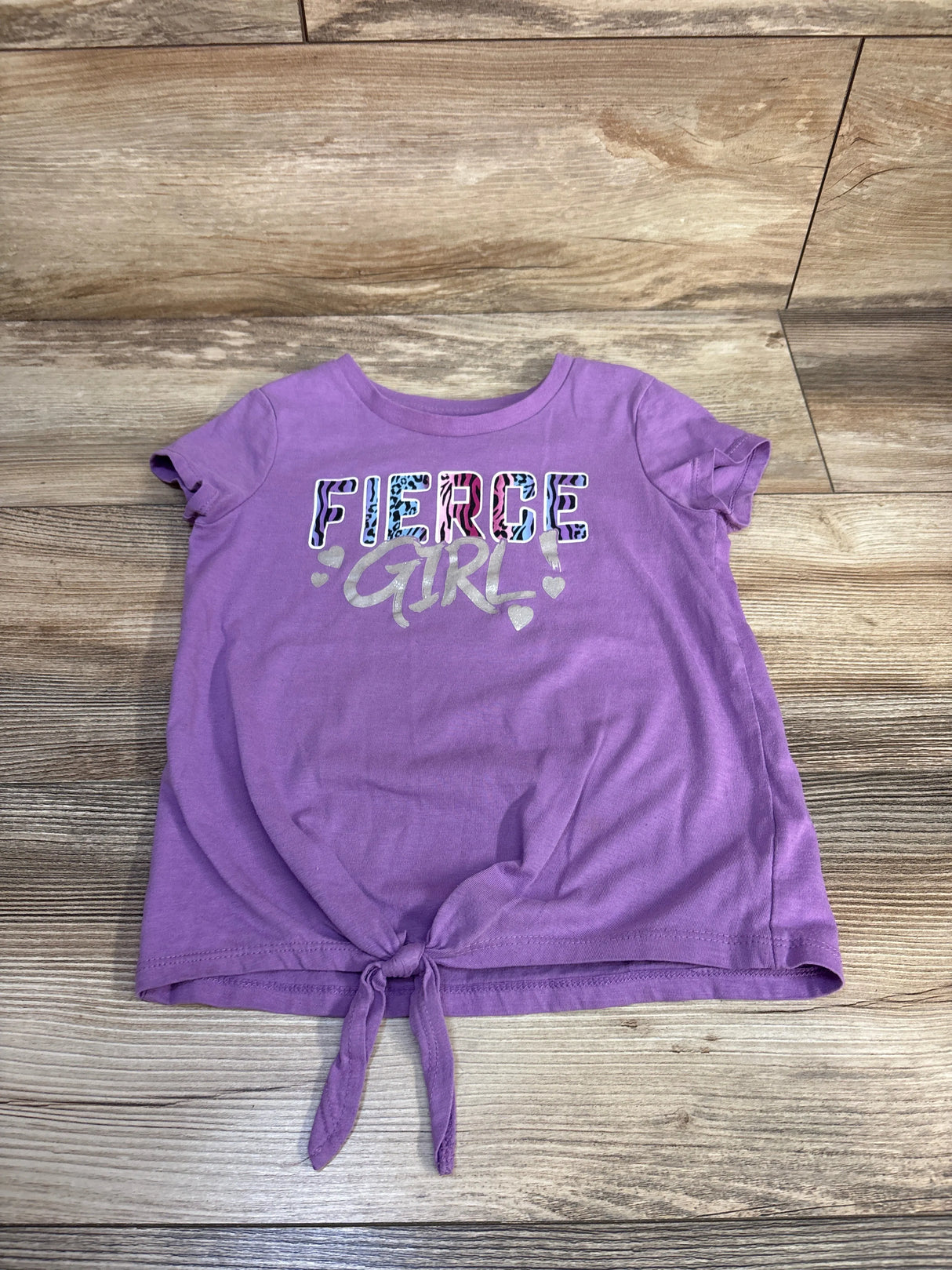 Fierce Girl! Shirt Purple sz 4T