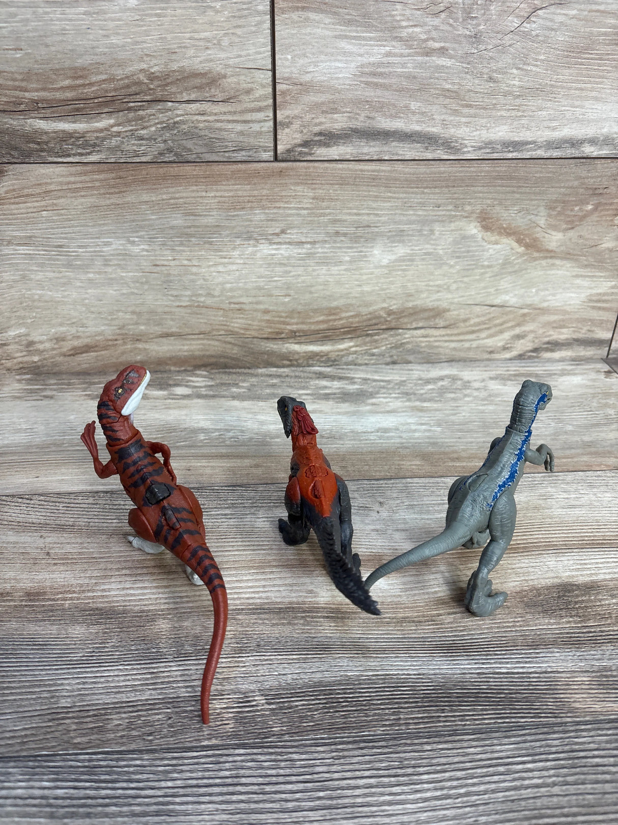Mattel Jurassic World Dominion Dinosaur Action Figures, 3pk