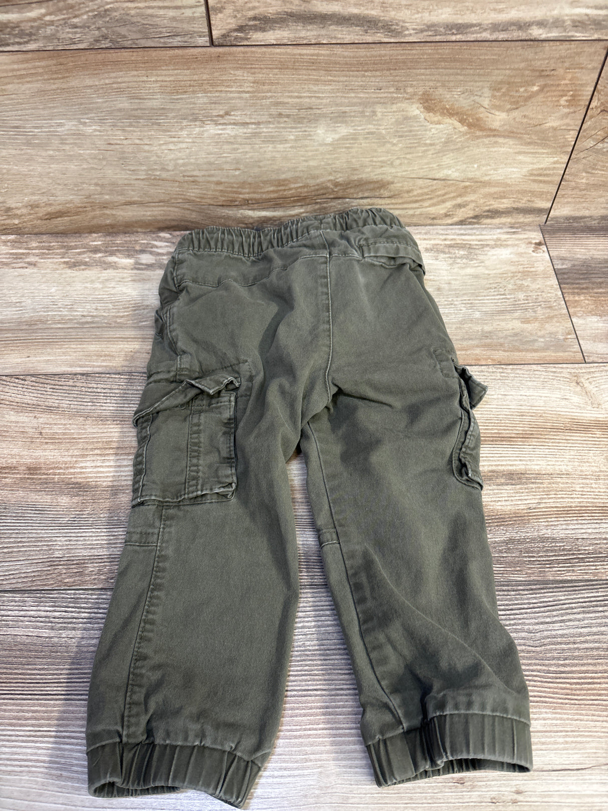Old Navy Drawstring Cargo Joggers Green sz 2T