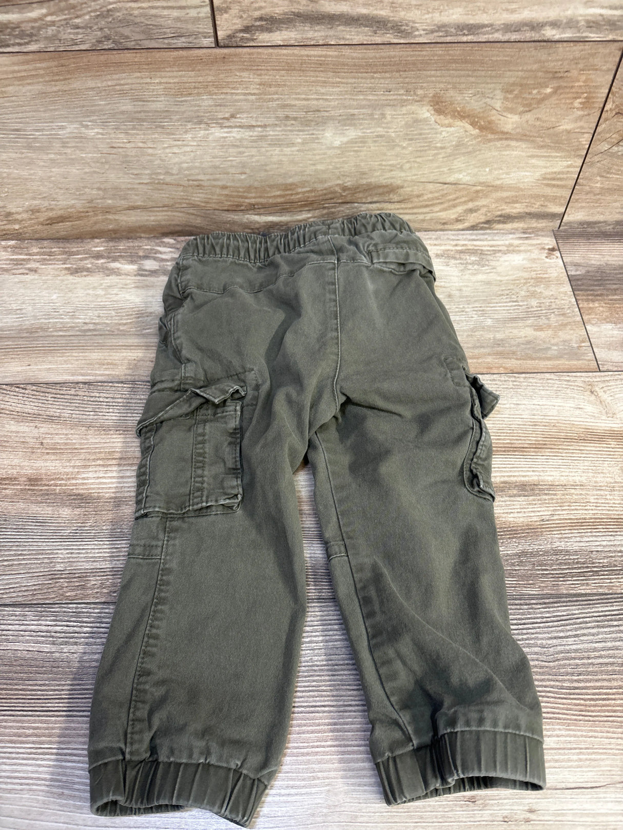 Old Navy Drawstring Cargo Joggers Green sz 2T