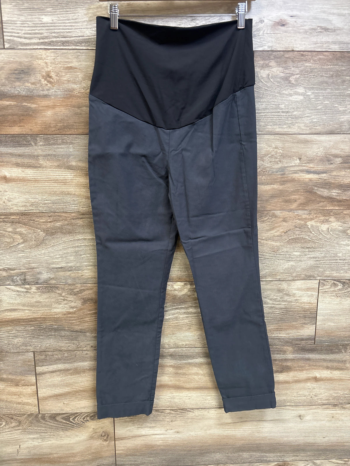 Tribal Cuffed Maternity Pants Grey sz Medium (6)