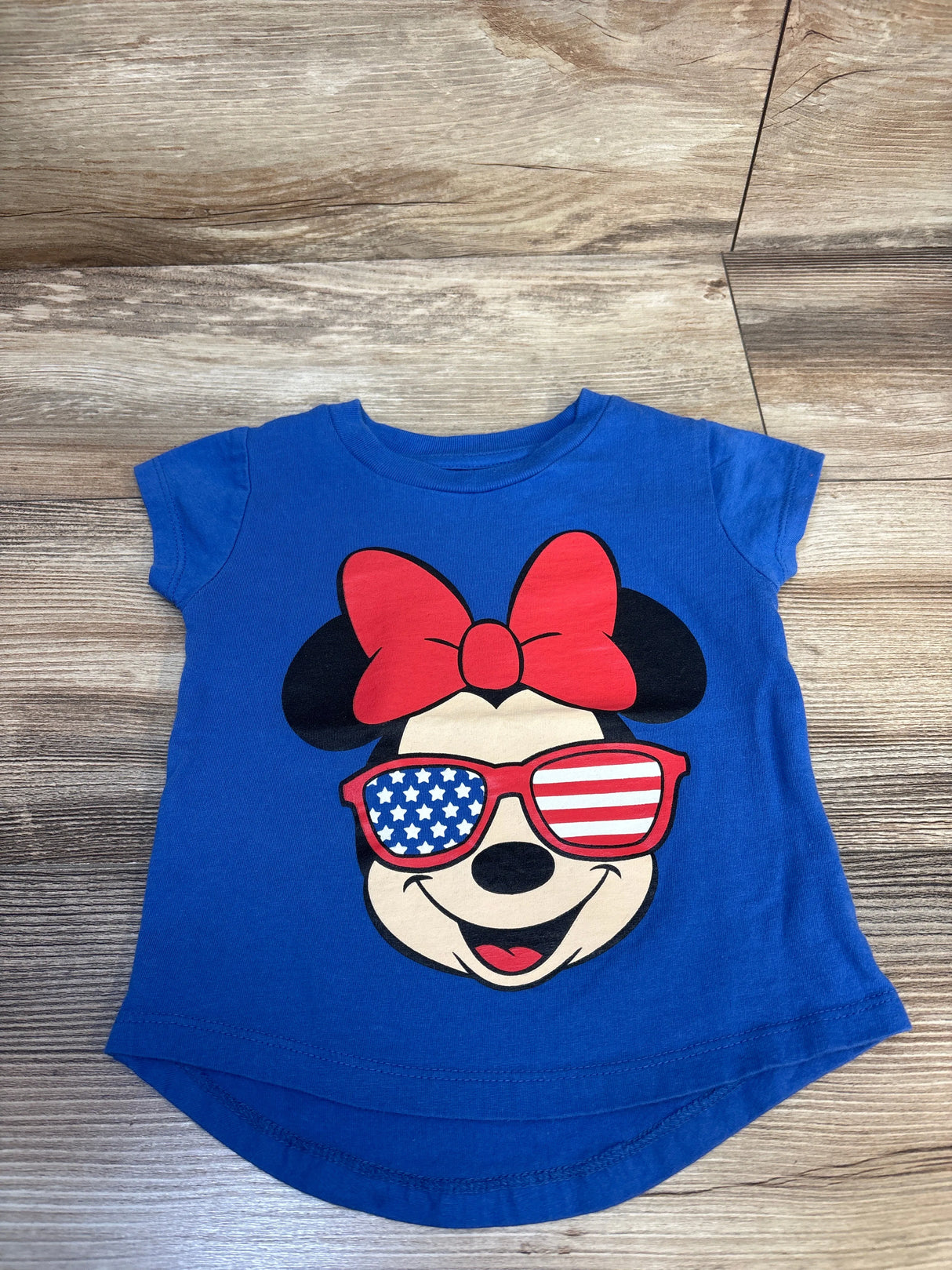 Disney Junior Shirt Minnie Mouse Blue sz 3T