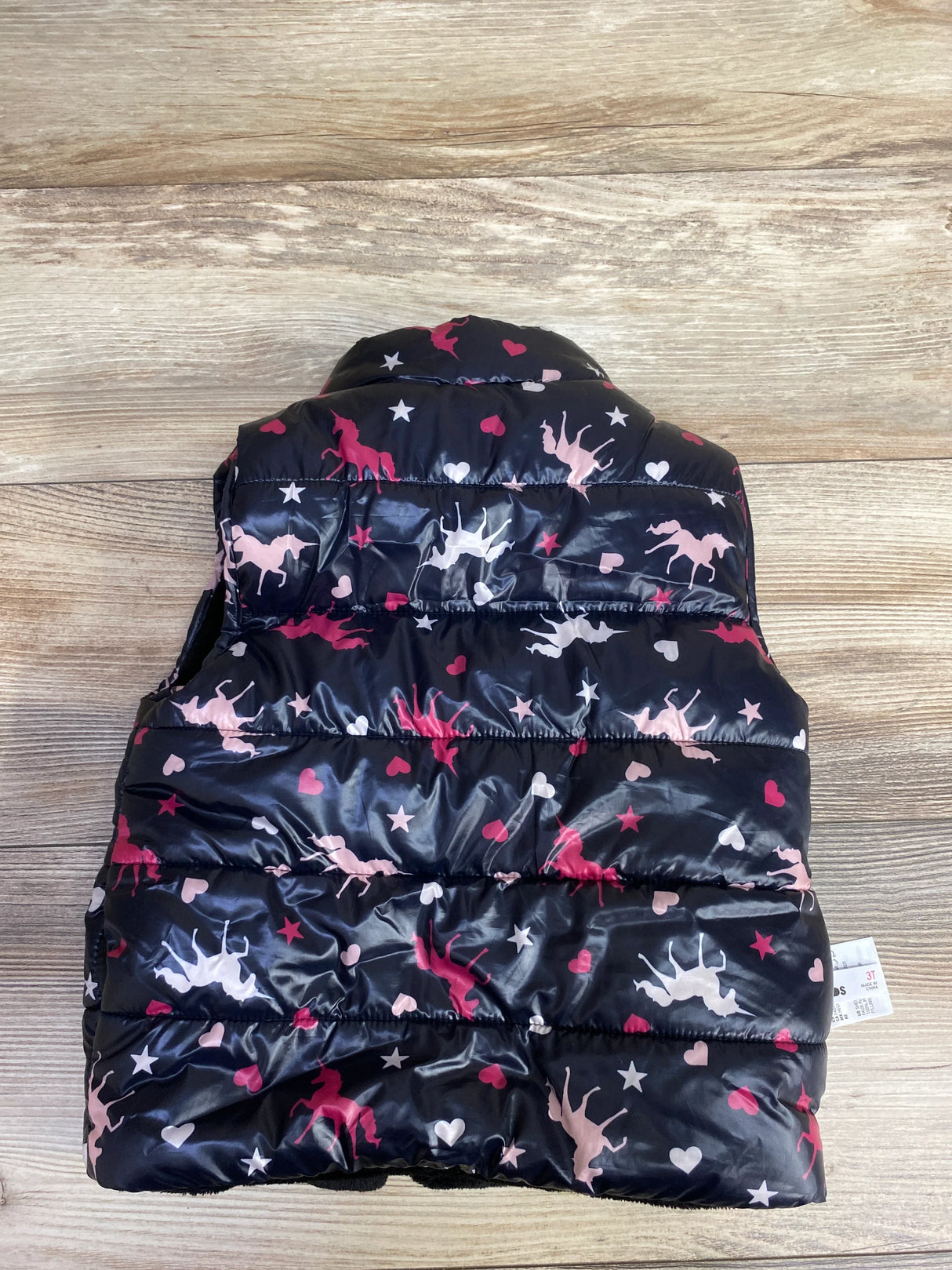 Epic Threads Reversible Sleeveless Coat Black sz 3T