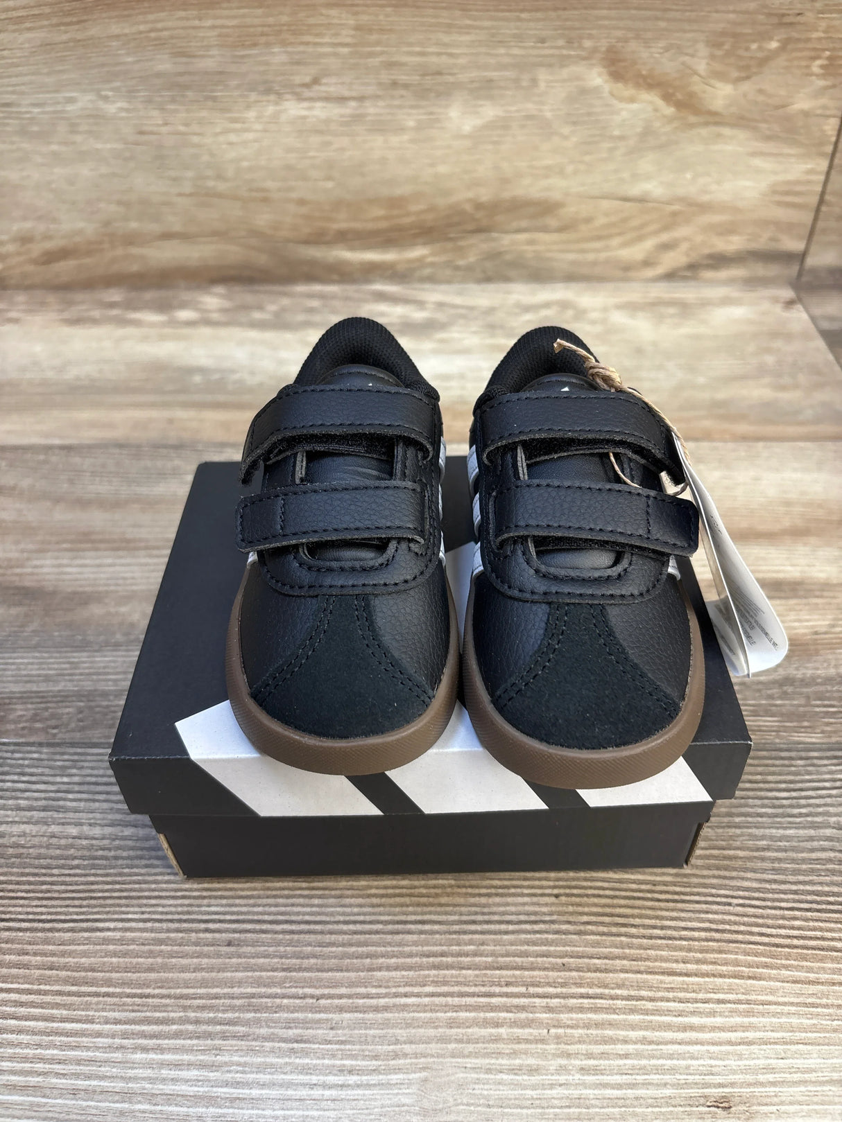 NEW Adidas VL Court 3.0 Sneakers Black sz 5c