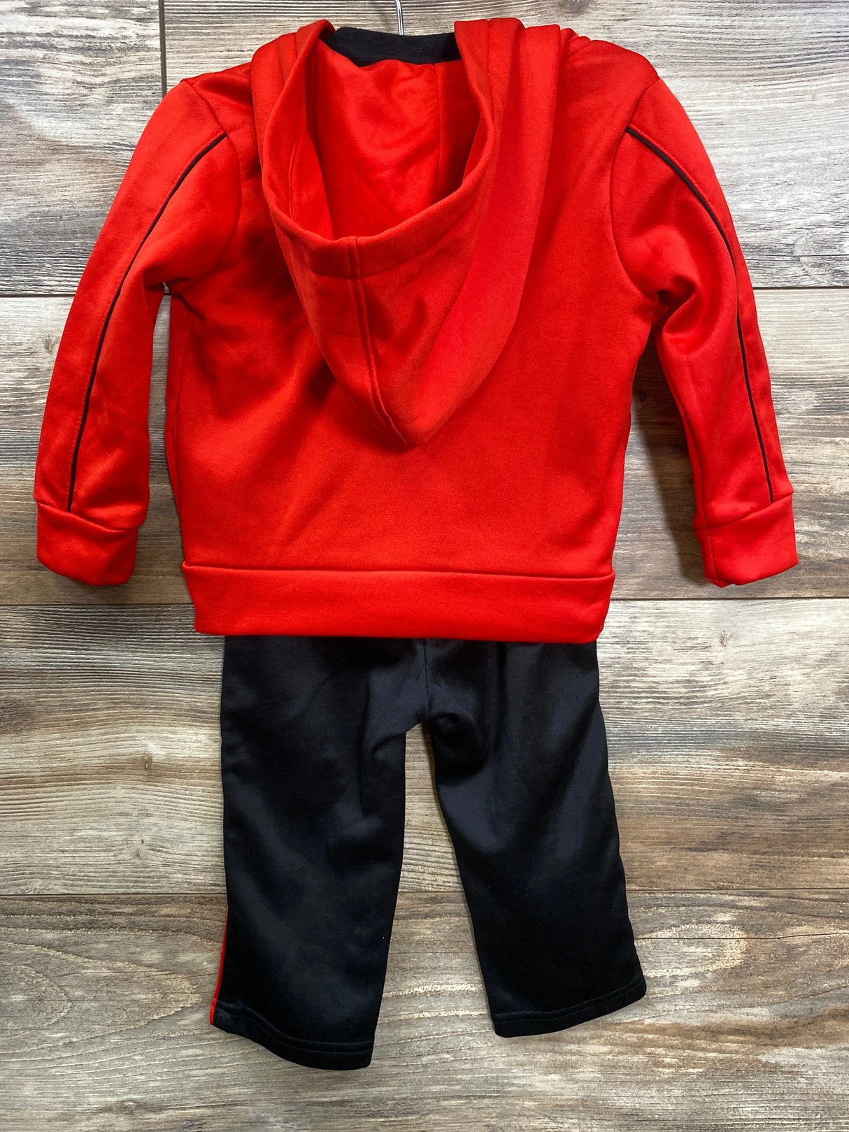 Puma 3pc Active Full Zip Jacket & Pants Set Red sz 12m