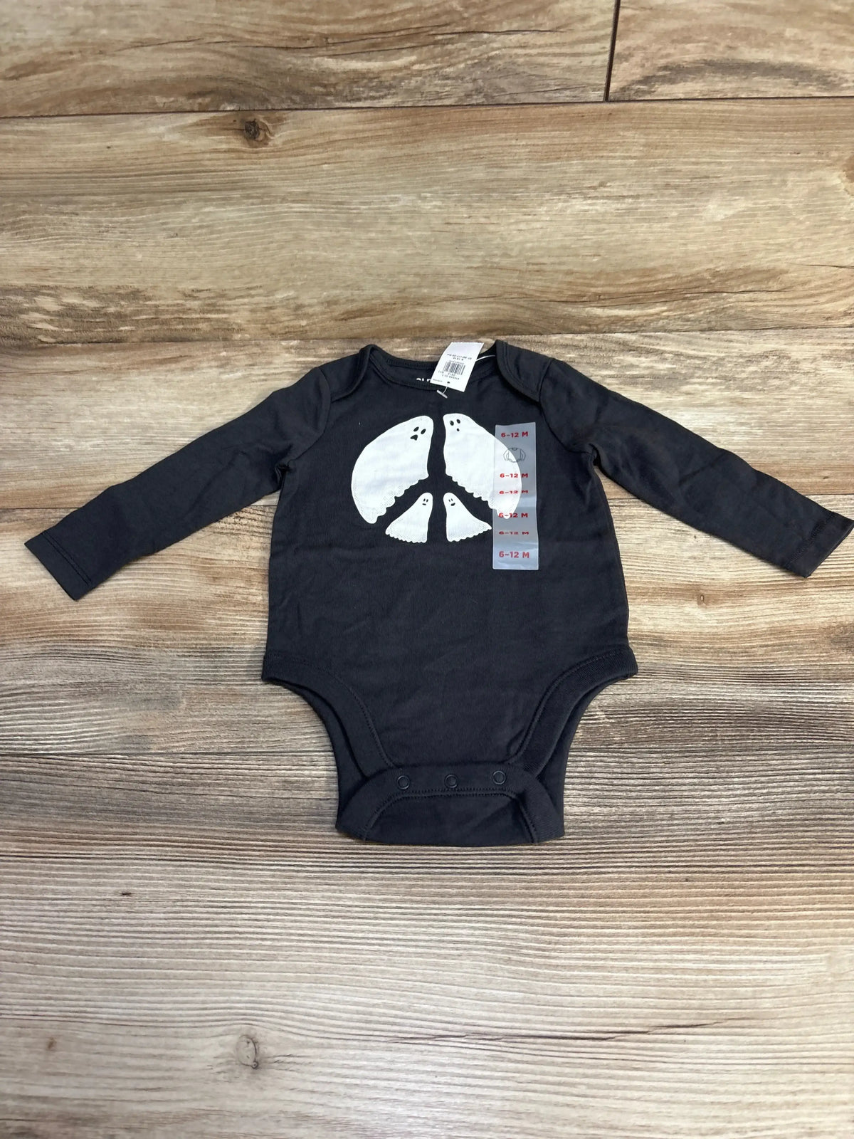 NEW Old Navy Ghost Bodysuit Grey sz 6-12m - Me n Mommy To Be