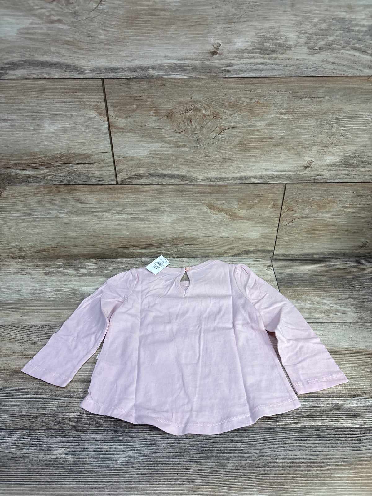 NEW Baby Gap Long Sleeve Shirt Pink sz 18-24m
