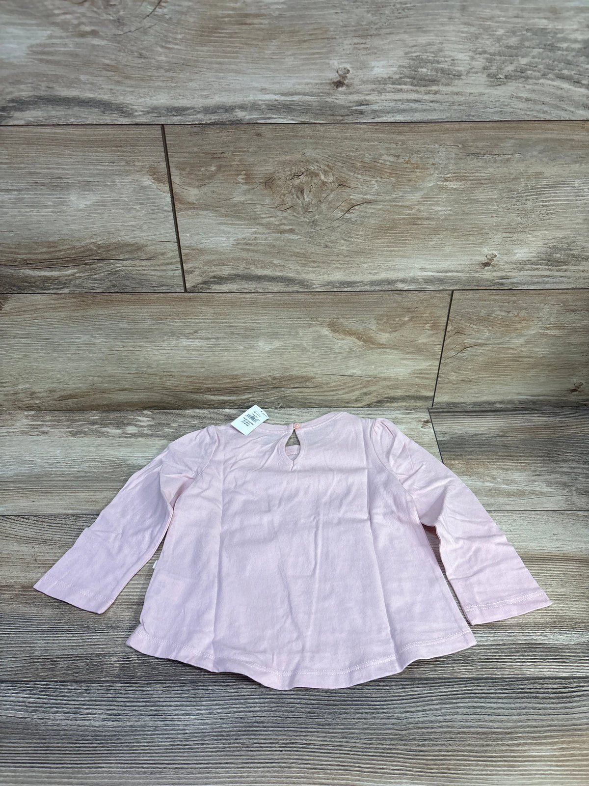 NEW Baby Gap Long Sleeve Shirt Pink sz 18-24m