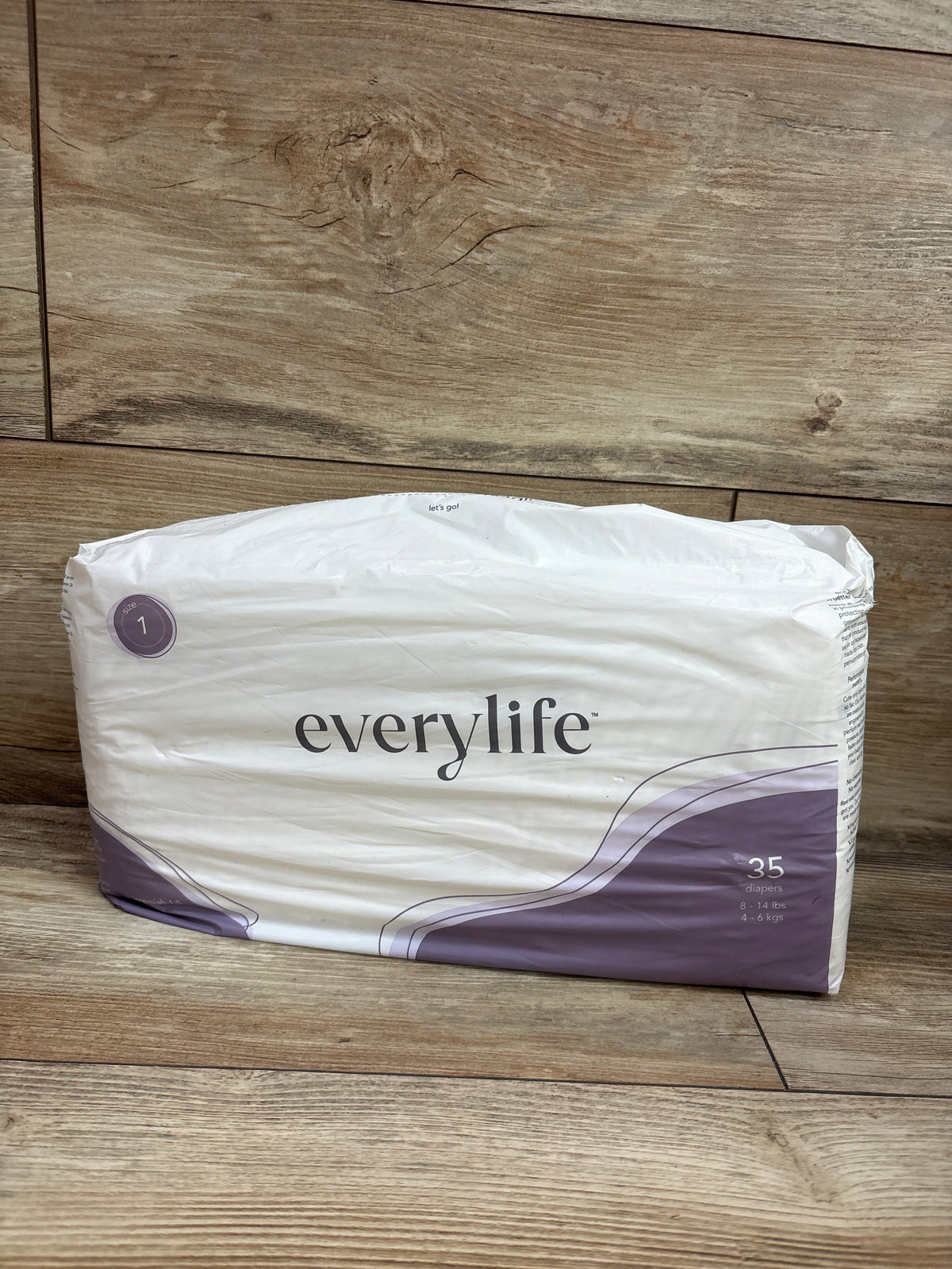 NEW EveryLife Diapers Size 1 35ct