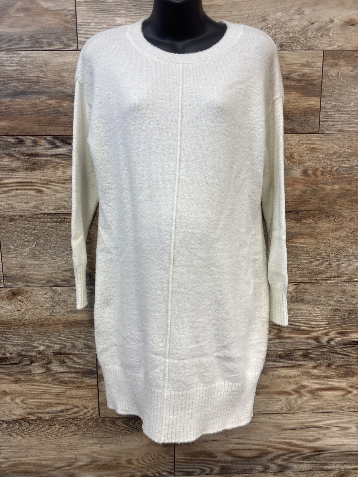 Isabel Maternity Sweater Dress White sz Medium