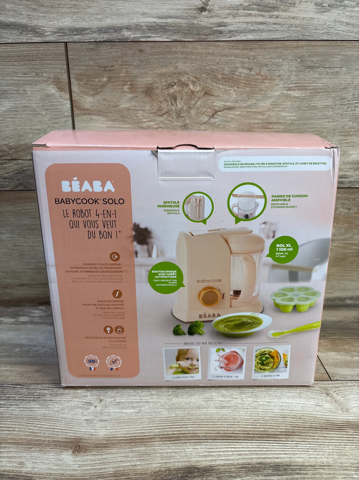 NEW Beaba Babycook Solo Food Processor - Rose Gold