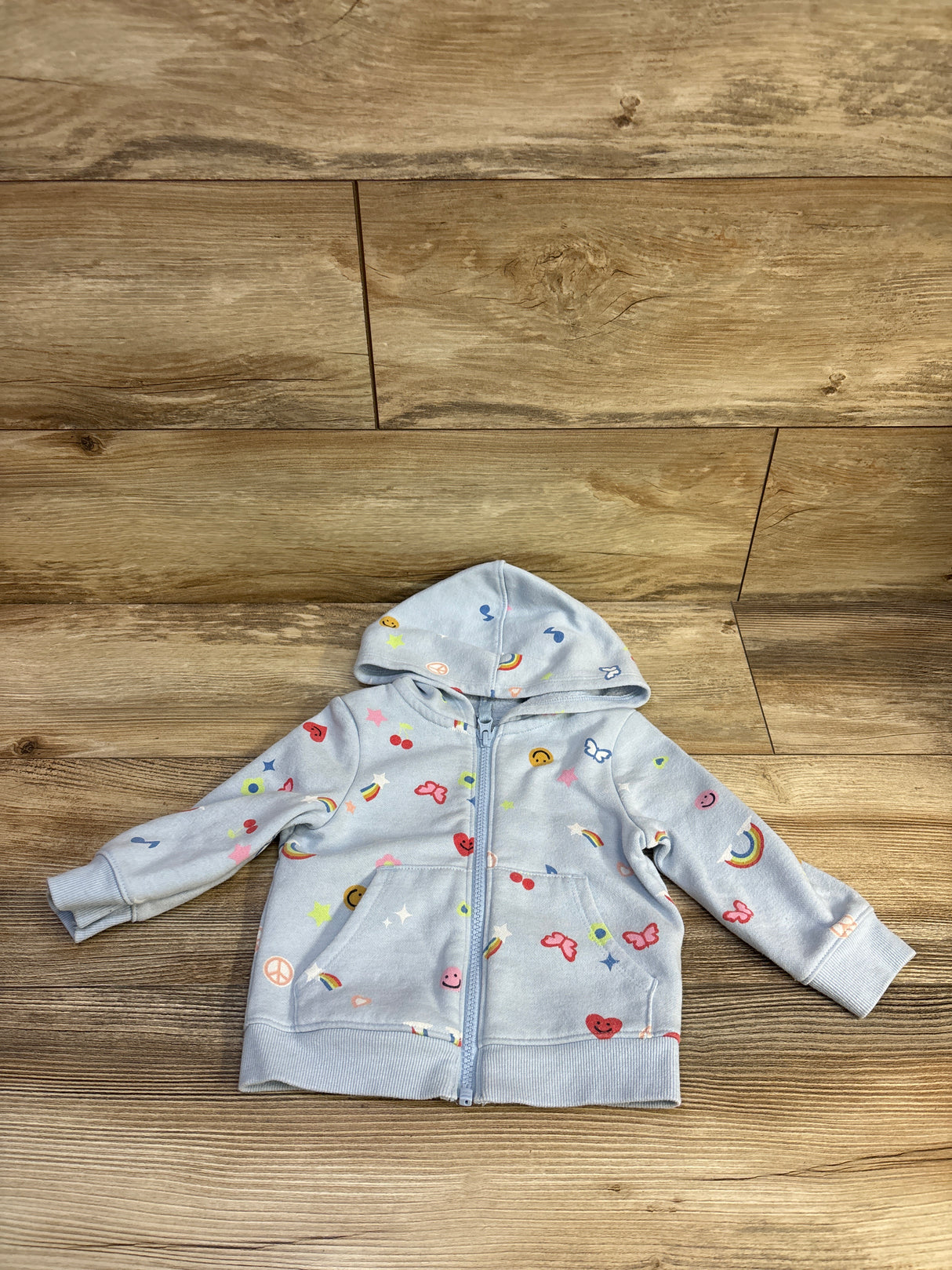 Cat & Jack Full Zip Jacket Blue sz 12m