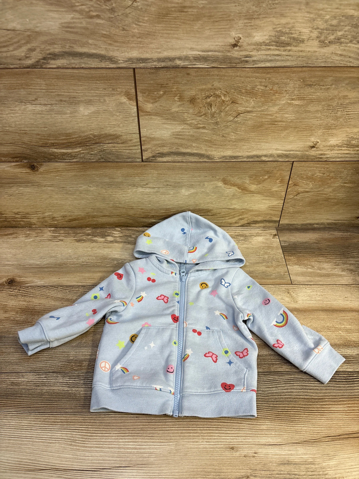 Cat & Jack Full Zip Jacket Blue sz 12m