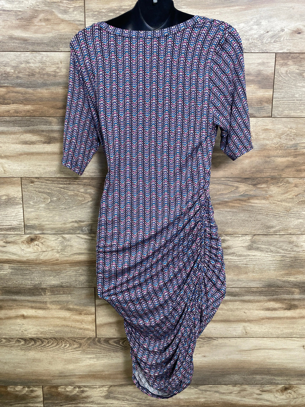 NEW Motherhood Maternity Bodycon Dress sz Large - Me n Mommy To Be