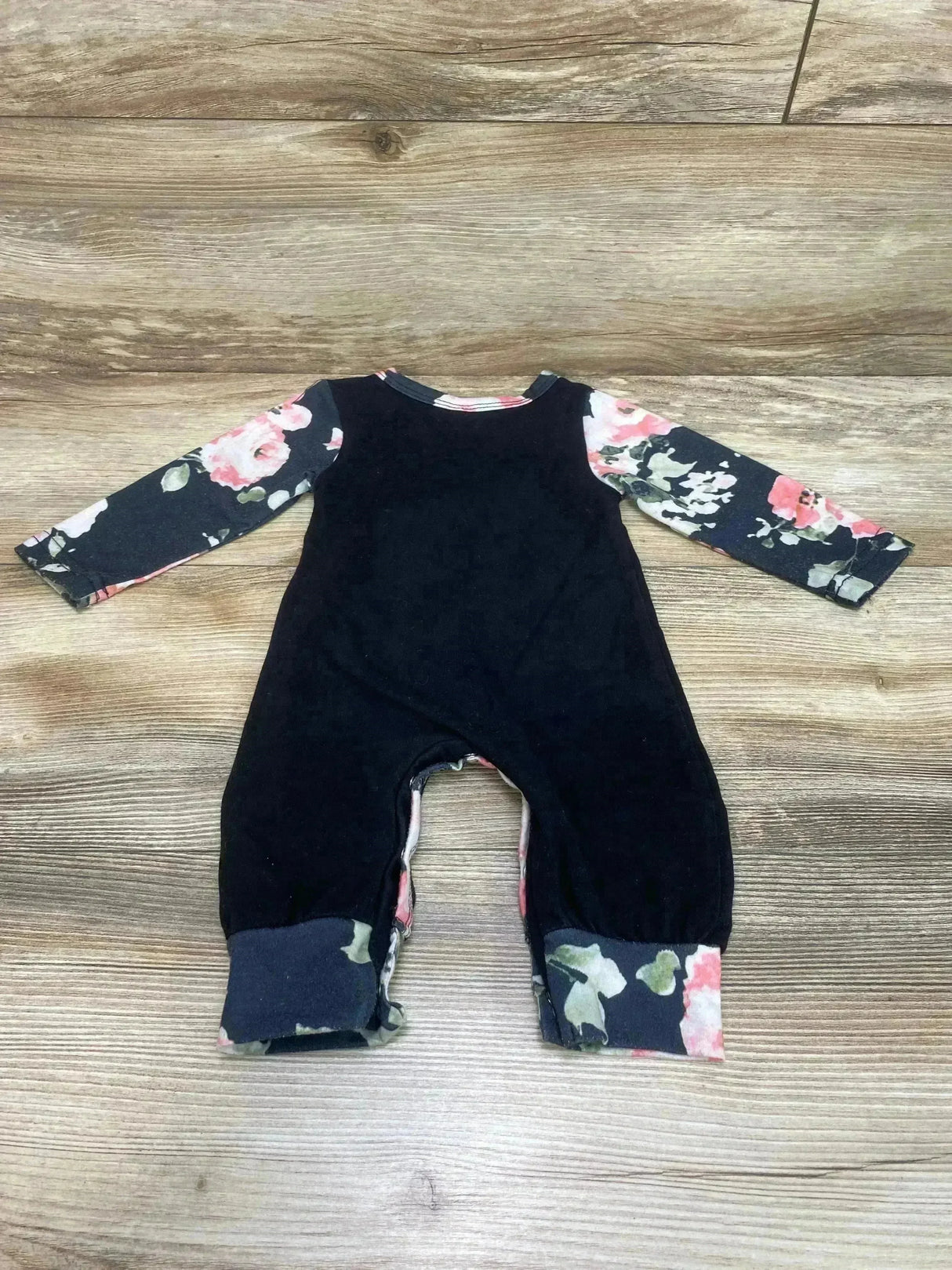 The Princess Has Arrived Coverall Black sz 0-3m - Me n Mommy To Be