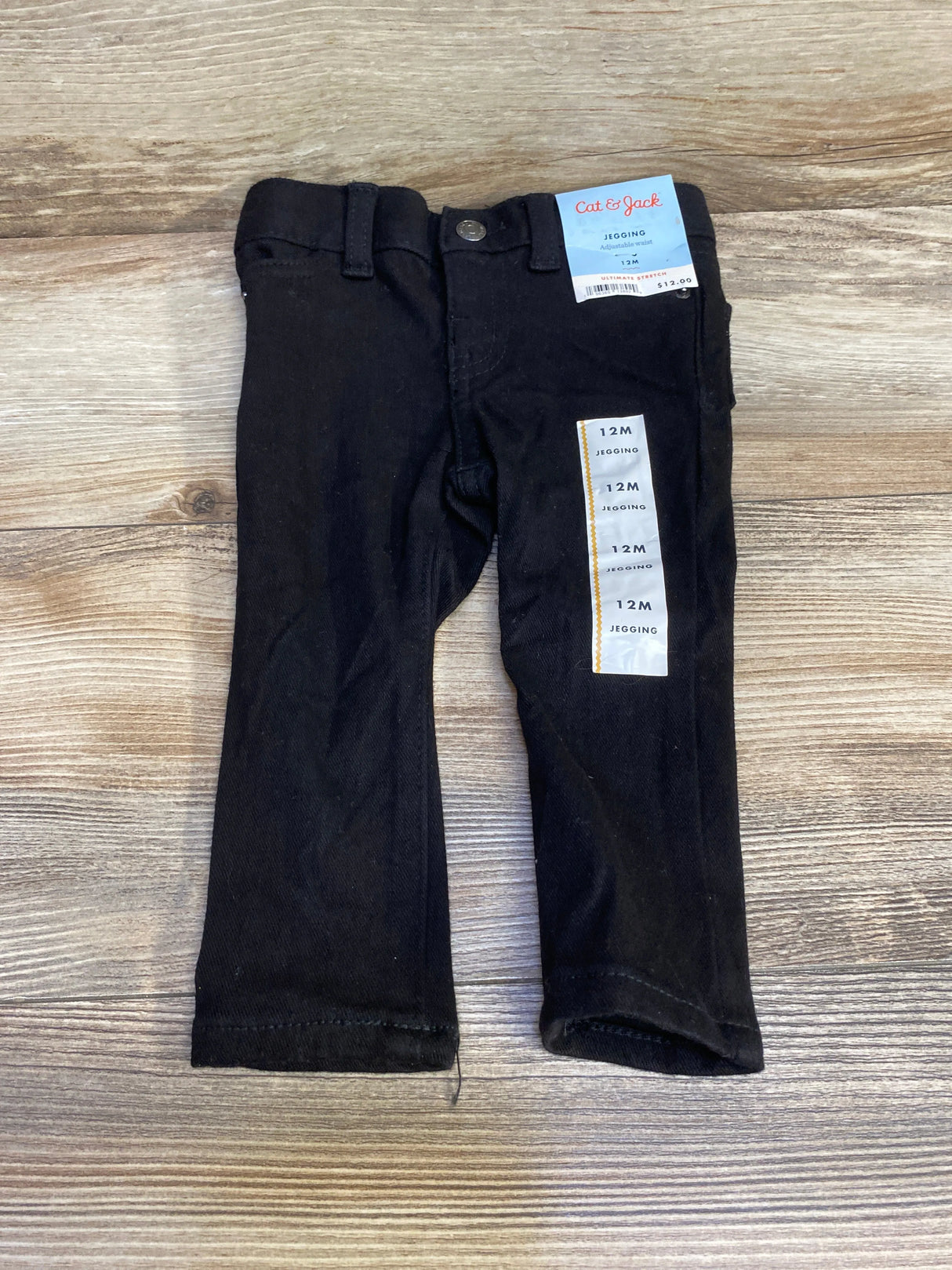 NEW Cat & Jack Jegging Black sz 12m - Me n Mommy To Be