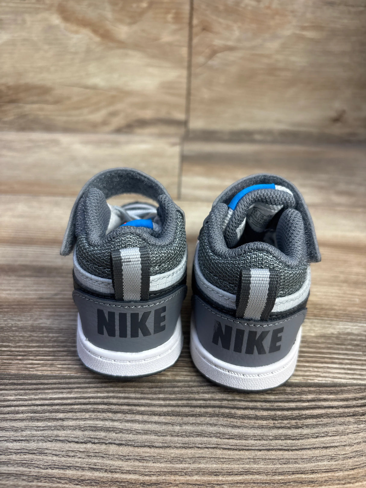 Nike Court Borough Mid TD 'Grey' Sneakers sz 4c