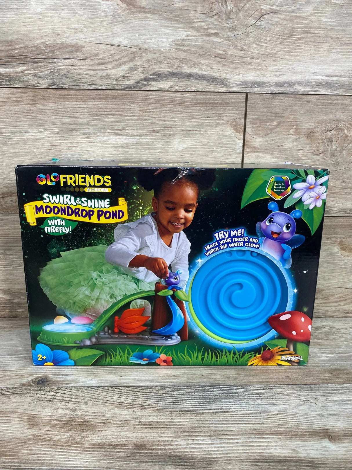 NEW Playskool Glo Friends - Swirl & Shine MoonDrop Pond With Firefly - Me n Mommy To Be
