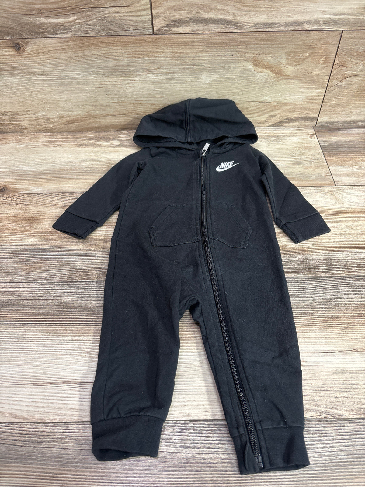 Nike Hooded Coverall Black sz 9m